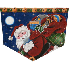 Rebecca Wood Designs Santas Toys Needlepoint Canvas - 13M