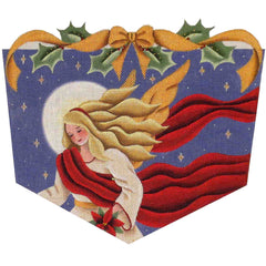 Rebecca Wood Designs Angel of Light Cuff Needlepoint Canvas - 18M