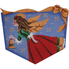 Rebecca Wood Designs Bell Angel Needlepoint Canvas - 13M
