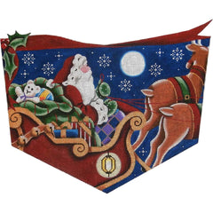 Rebecca Wood Designs Through the Sky Needlepoint Canvas - 13M