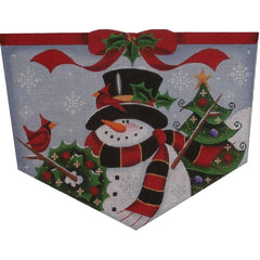 Rebecca Wood Designs Happy Snowman Needlepoint Canvas - 18M