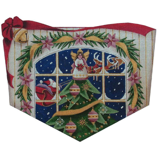 Rebecca Wood Designs Angel Tree Needlepoint Canvas - 18M