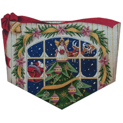 Rebecca Wood Designs Angel Tree Needlepoint Canvas - 18M
