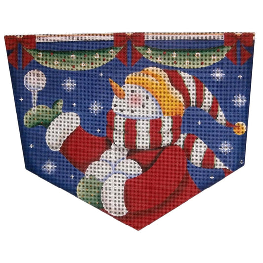 Rebecca Wood Designs Snowballs Needlepoint Canvas - 18M