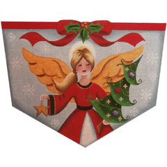 Rebecca Wood Designs Star Angel Needlepoint Canvas - 18M