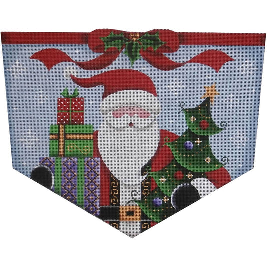 Rebecca Wood Designs Happy Santa Needlepoint Canvas - 18M