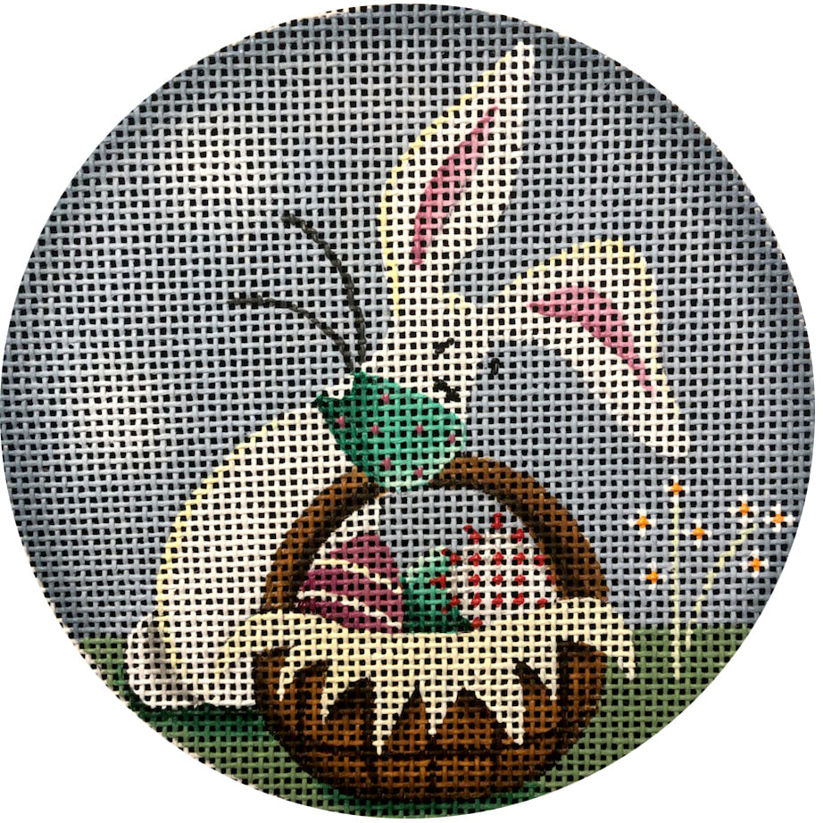Rebecca Wood Designs Easter Egg Imposter Needlepoint Canvas