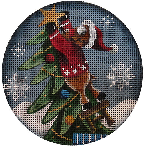 Rebecca Wood Designs The Reach Needlepoint Canvas - 18M