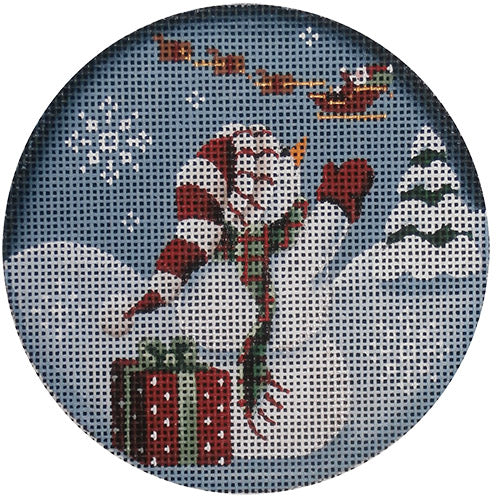 Rebecca Wood Designs Bye Bye Needlepoint Canvas - 13M