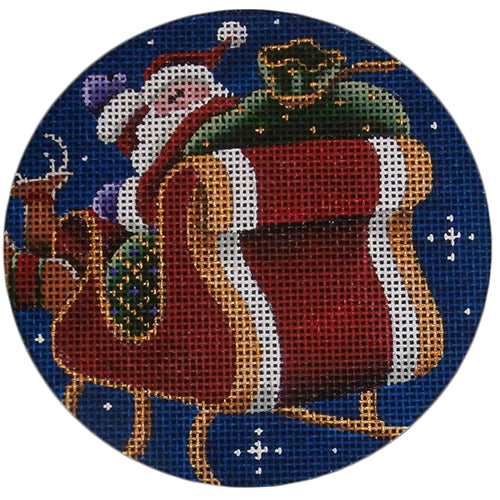 Rebecca Wood Designs Goodnight Needlepoint Canvas - 18M