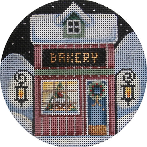 Rebecca Wood Designs Bakery House Needlepoint Canvas - 13M