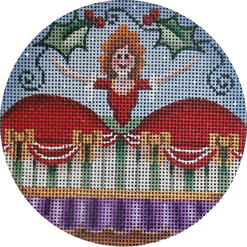 Rebecca Wood Designs Mother Ginger Needlepoint Canvas - 18M