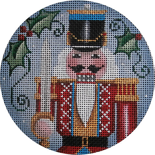 Rebecca Wood Designs Nutcracker Soldier Needlepoint Canvas - 13M