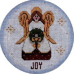 Rebecca Wood Designs Joy Ornament Needlepoint Canvas