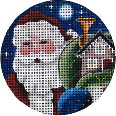 Rebecca Wood Designs Santas Toys Needlepoint Canvas