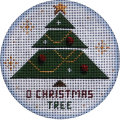 Rebecca Wood Designs O Christmas Tree Needlepoint Canvas