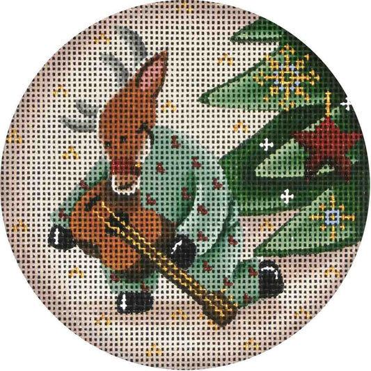 Rebecca Wood Designs Its a Guitar Needlepoint Canvas