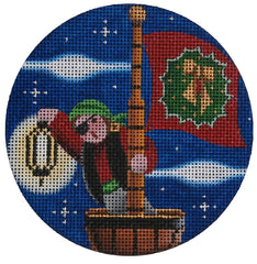 Rebecca Wood Designs Crows Nest Lantern Needlepoint Canvas