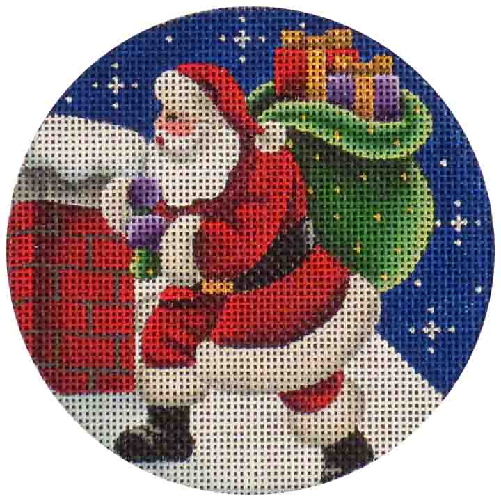 Rebecca Wood Designs To The Chimney Needlepoint Canvas