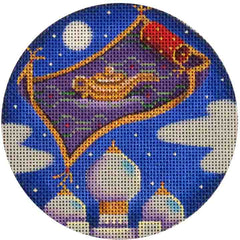 Rebecca Wood Designs Aladdin Needlepoint Canvas