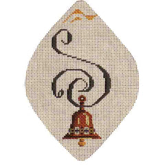 Rebecca Wood Designs Door Bells Needlepoint Canvas