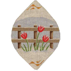 Rebecca Wood Designs Winter to Spring Needlepoint Canvas