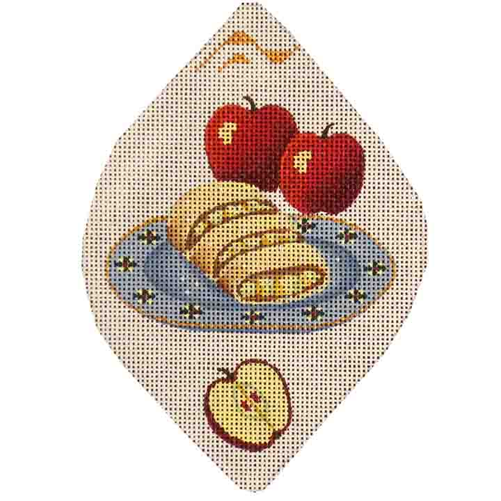 Rebecca Wood Designs Apple Strudel Needlepoint Canvas