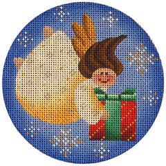 Rebecca Wood Designs Angel with Presents Needlepoint Canvas