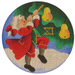 Rebecca Wood Designs Eleventh Day of Christmas Needlepoint Canvas