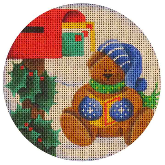Rebecca Wood Designs Christmas Mail Needlepoint Canvas
