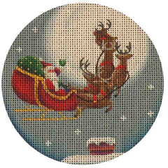 Rebecca Wood Designs And to All a Goodnight Needlepoint Canvas