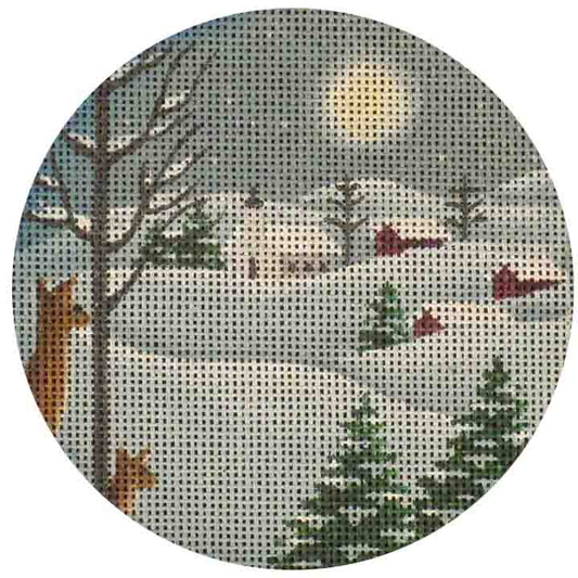 Rebecca Wood Designs Moonlight Needlepoint Canvas