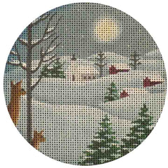 Rebecca Wood Designs Moonlight Needlepoint Canvas