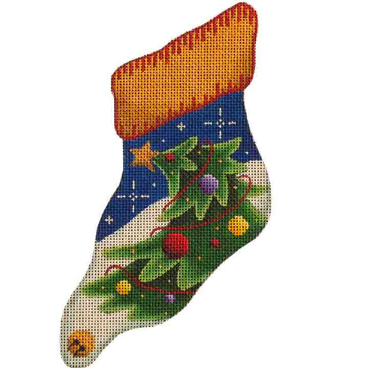 Rebecca Wood Designs Tree Mini Needlepoint Canvas
