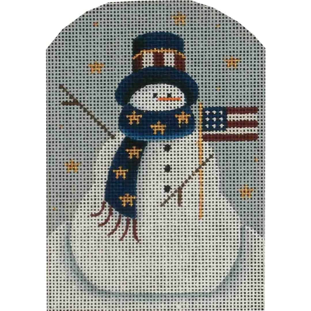 Rebecca Wood Designs Independence Snow Needlepoint Canvas