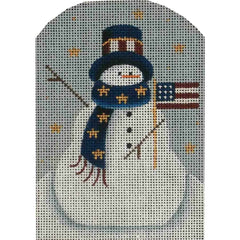 Rebecca Wood Designs Independence Snow Needlepoint Canvas