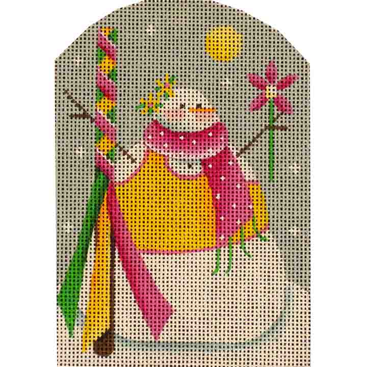 Rebecca Wood Designs May Pole Needlepoint Canvas