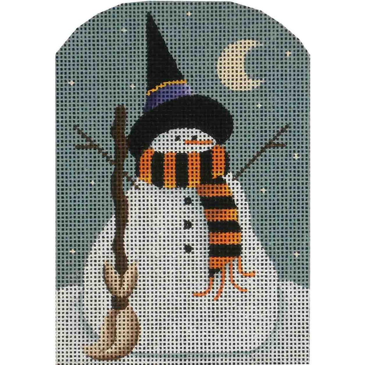 Rebecca Wood Designs Halloween Snow Needlepoint Canvas