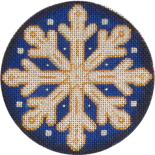 Rebecca Wood Designs Forth Snowflake Needlepoint Canvas