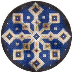 Rebecca Wood Designs Second Snowflake Needlepoint Canvas