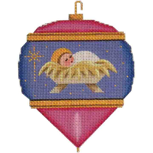 Rebecca Wood Designs Classic Baby Jesus Needlepoint Canvas