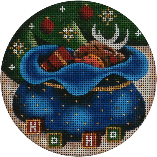 Rebecca Wood Designs In The Bag Ornament Needlepoint Canvas
