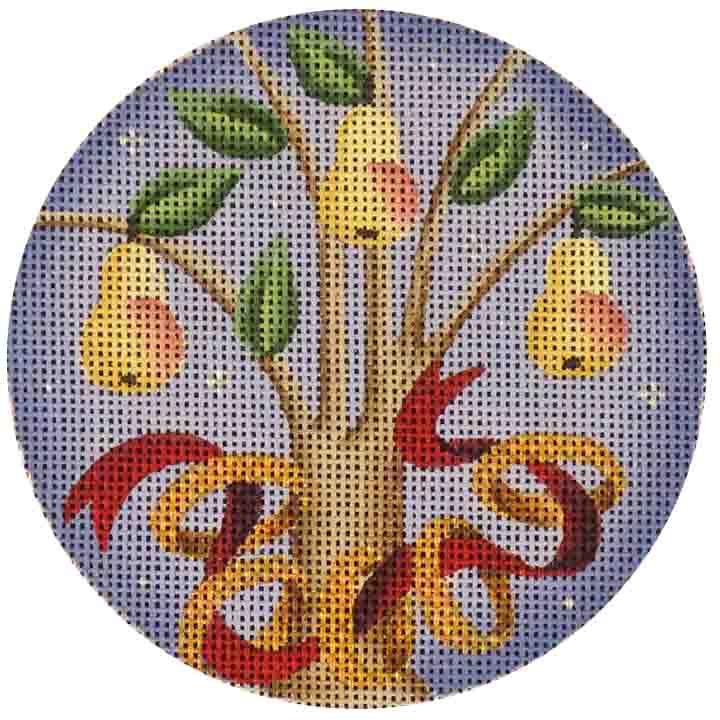 Rebecca Wood Designs Golden Rings Needlepoint Canvas