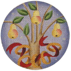 Rebecca Wood Designs Golden Rings Needlepoint Canvas
