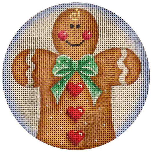 Rebecca Wood Designs Ginger Girl Needlepoint Canvas