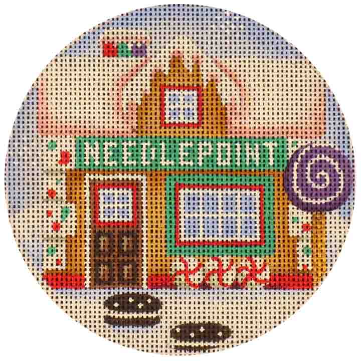 Rebecca Wood Designs Needlepoint Cottage Needlepoint Canvas