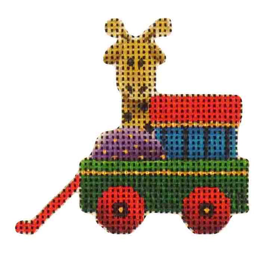 Rebecca Wood Designs Wagon Toys Needlepoint Canvas
