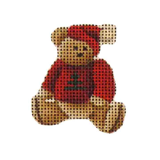 Rebecca Wood Designs Teddy Bear Needlepoint Canvas