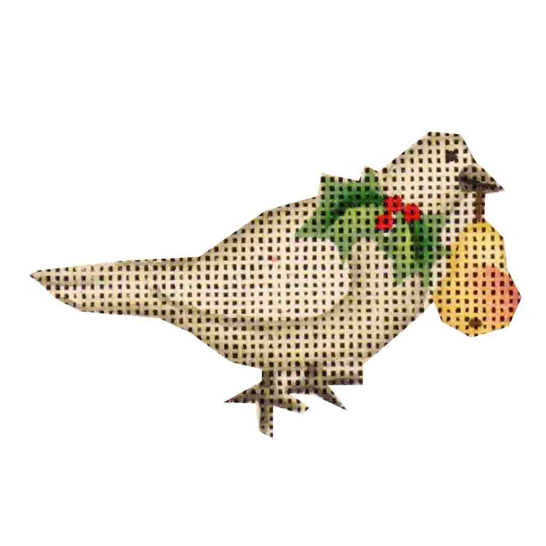 Rebecca Wood Designs Turtle Dove Needlepoint Canvas