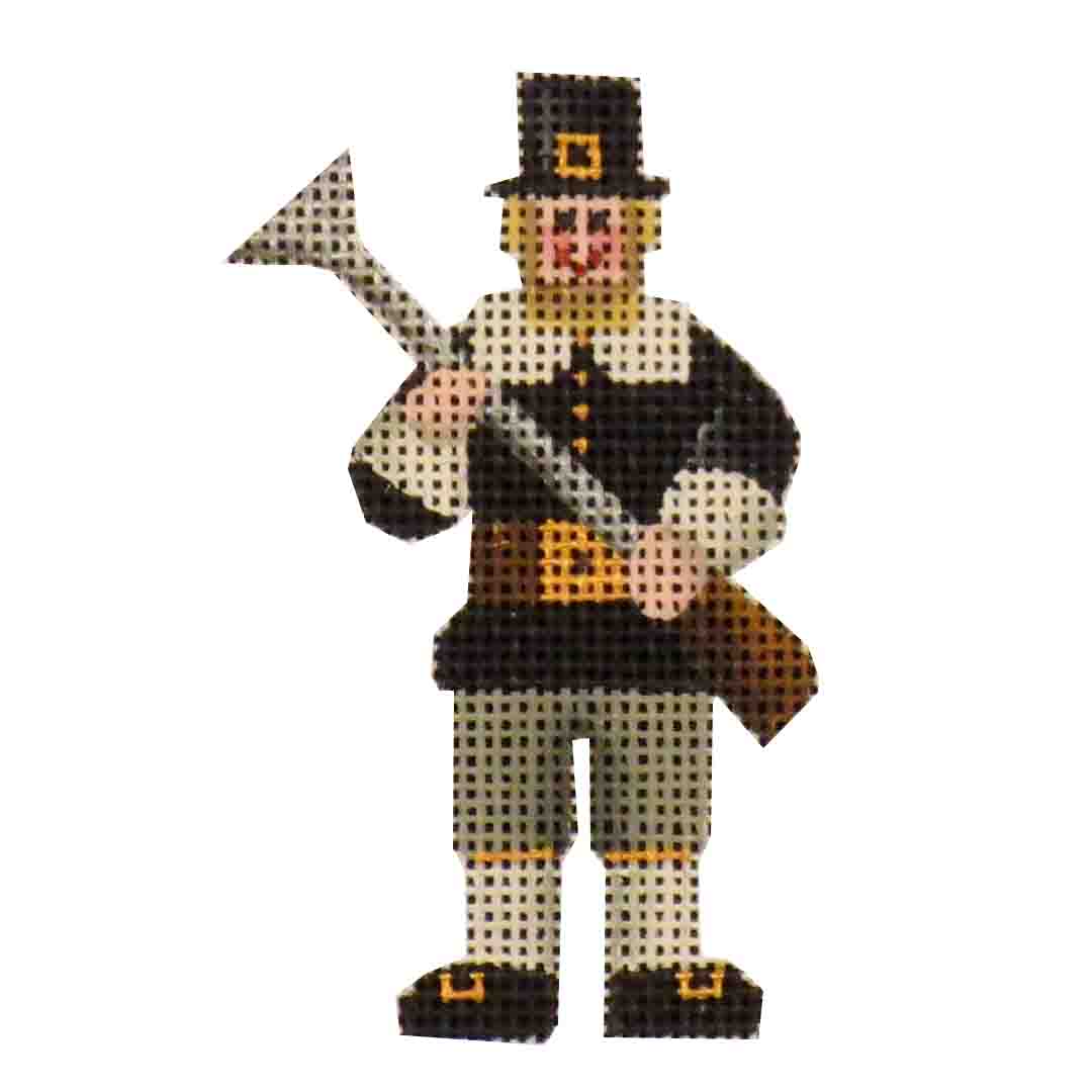 Rebecca Wood Designs Pilgrim Needlepoint Canvas